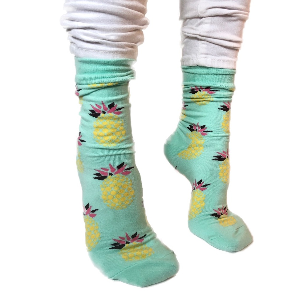 Pineapple socks! Food designs